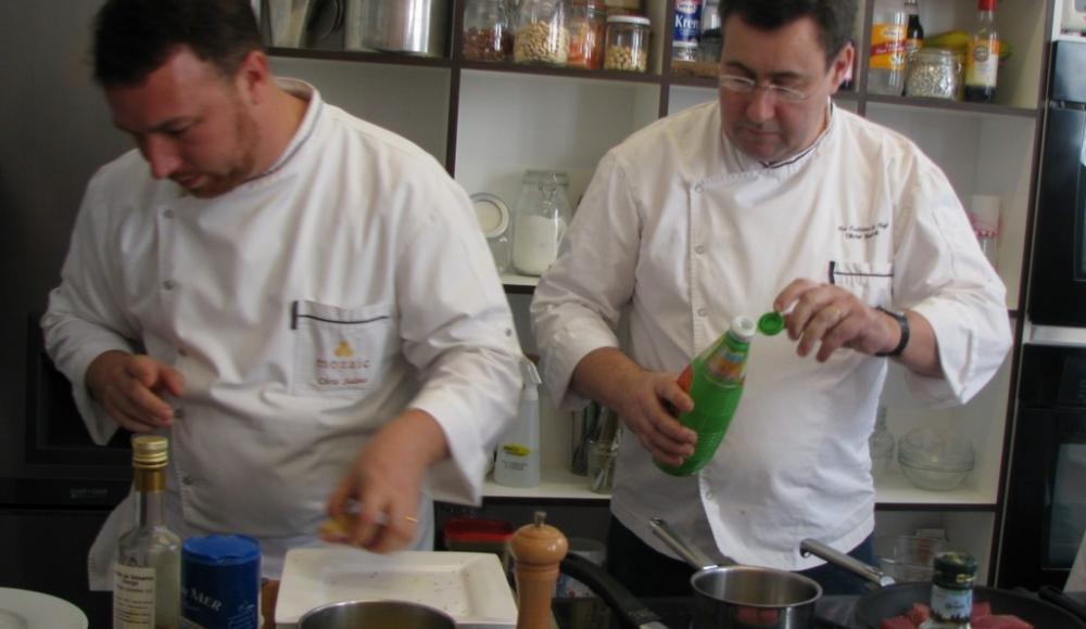 Cours de cuisine en partenariat avec l’hôtel du Lion d’Or Louvre